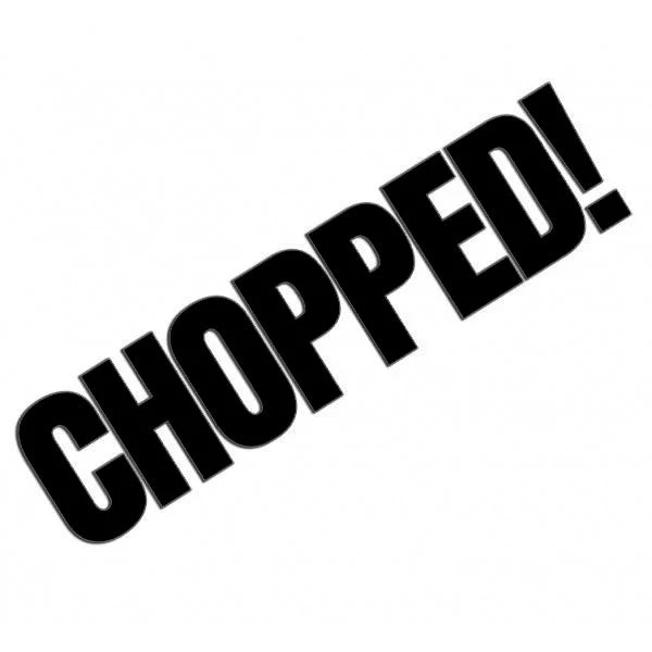 Chopped! Sticker [BLACK EDITION]