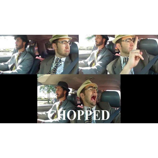 Chopped! Sticker [BLACK EDITION] - Image 2