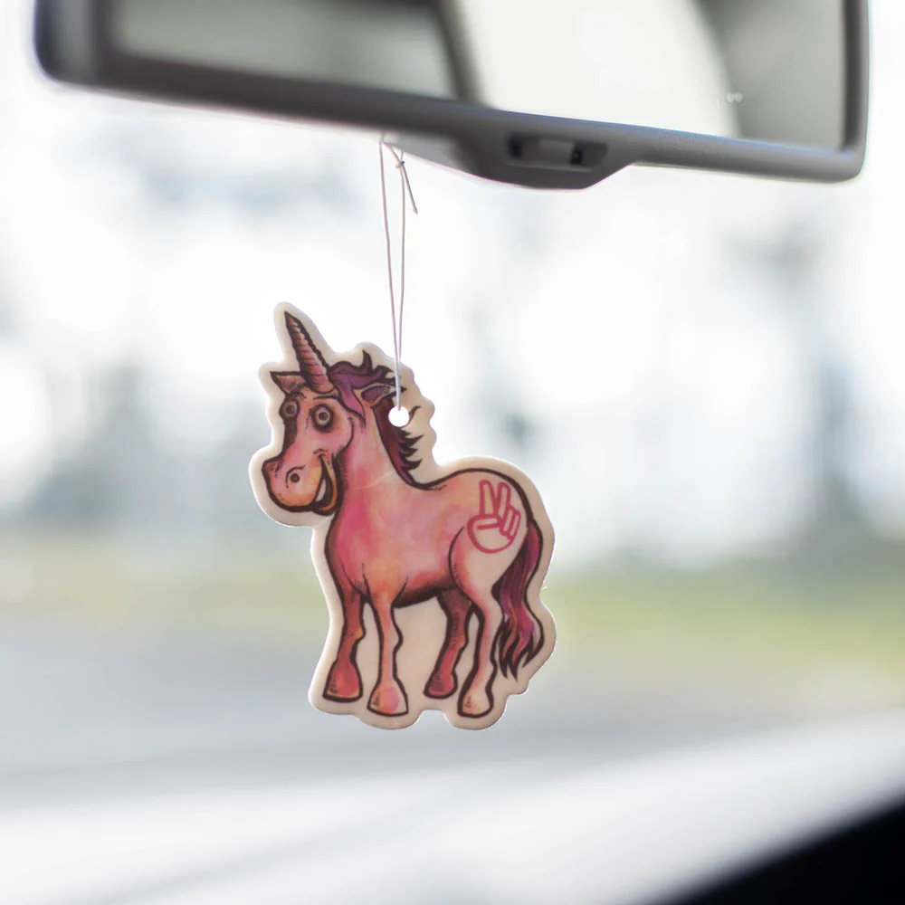 JDM Cherry Unicorn Air Freshener (single) - Image 2